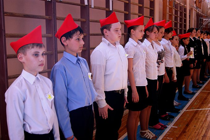 Смотр строя и песни 2014